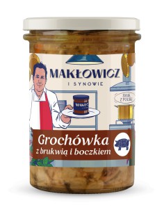 Grochówka z brukwią i boczkiem Makłowicz i Synowie 500g 5905644030817