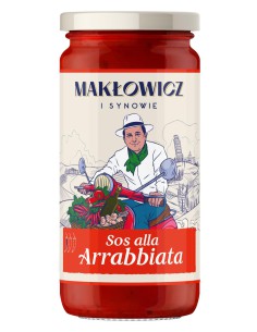 Sos Alla Arrabiata Makłowicz i Synowie 400g 5905644030596