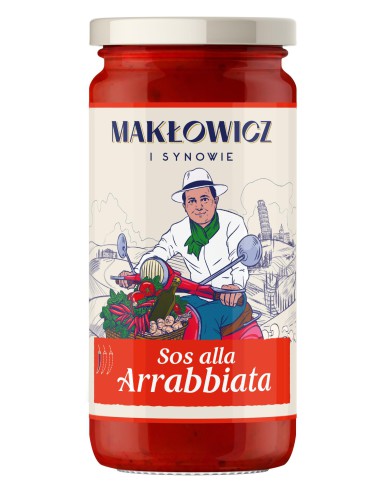 Sos Alla Arrabiata Makłowicz i Synowie 400g - Sosy