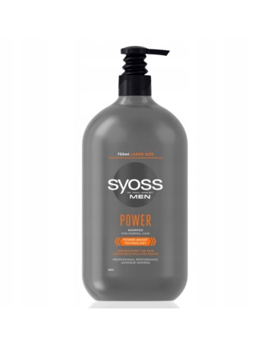 Męski szampon do włosów normalnych Syoss 750ml - Szampony do włosów
