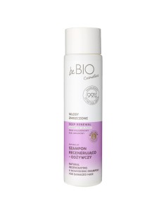 Naturalny szampon do włosów zniszczonych beBIO 300ml 5908233660235