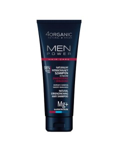 Naturalny wzmacniający szampon do włosów dla mężczyzn 4organic MEN POWER 250ml 5904181931199