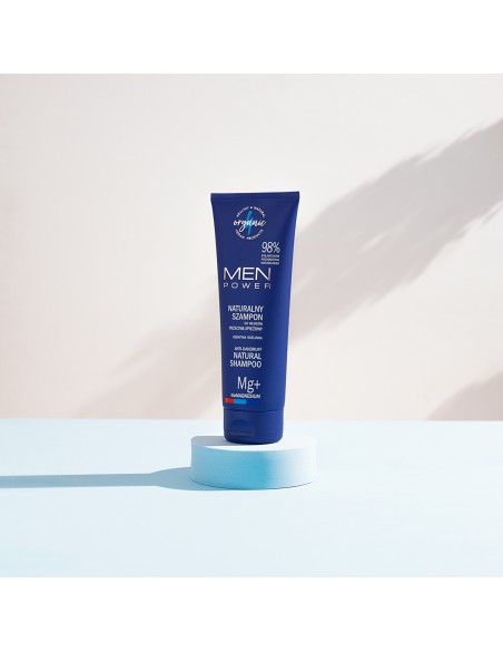 Naturalny przeciwłupieżowy szampon do włosów 4organic MEN POWER 250ml 5904181930741 2