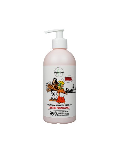 Naturalny szampon i żel do mycia dla dzieci 2w1 4organic 350ml - Mydła i płyny do kąpieli