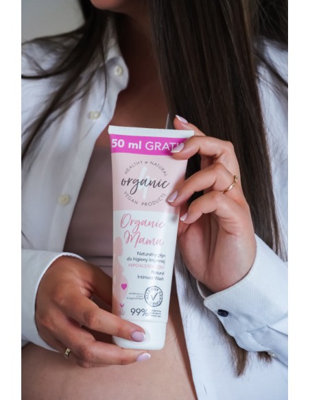 Płyn do higieny intymnej dla kobiet w ciąży 4Organic Mama 200ml + 50ml 5908220445302 2