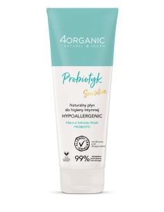Naturalny płyn do higieny intymnej 4organic 200ml + 50ml 5904181930642
