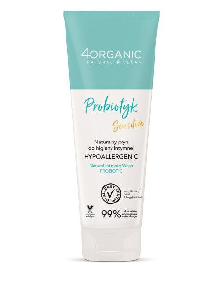 Naturalny płyn do higieny intymnej 4organic 200ml + 50ml 5904181930642