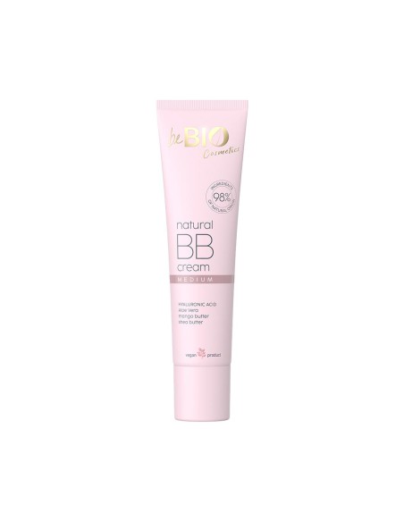 Naturalny krem BB beBIO 30ml kolor średni 5907731958844