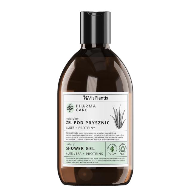 Фото - Гель для душу CARE Naturalny żel pod prysznic Pharma  Aloes i Proteiny 500ml 