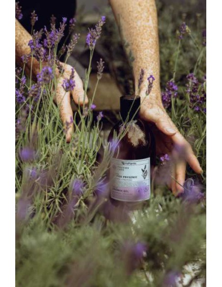 Naturalny żel pod prysznic Pharma Care Lawenda i Proteiny 500ml 5907618136129 2