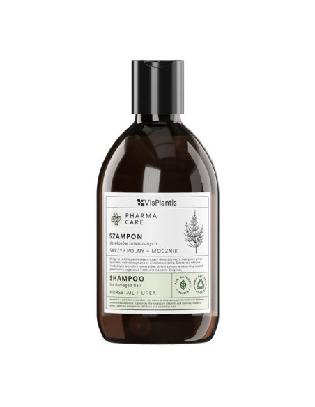 Szampon do włosów zniszczonych Skrzyp Mocznik Pharma Care 500ml 5907618136563