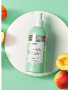 Wygładzająca odżywka do włosów po prostowaniu keratynowym 400ml so!flow 5907618137041 2