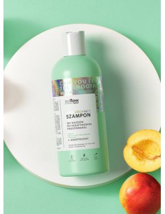 Wygładzający szampon do włosów po prostowaniu keratynowym 400ml so!flow 5907618137034 2
