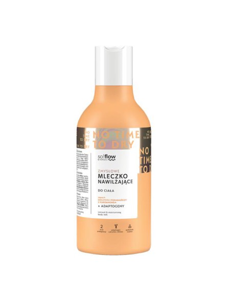 Pielęgnujące mleczko do ciała Pomarańcza Kardamon so!flow 400ml 5907618134606