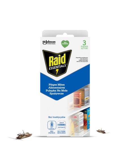 Pułapka na mole spożywcze 3 szt. Raid Essentials 5000204305531