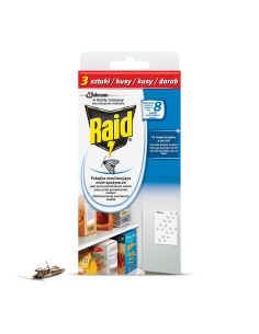 Pułapka monitorująca obecność moli spożywczych Raid 3 szt. 5907635901403