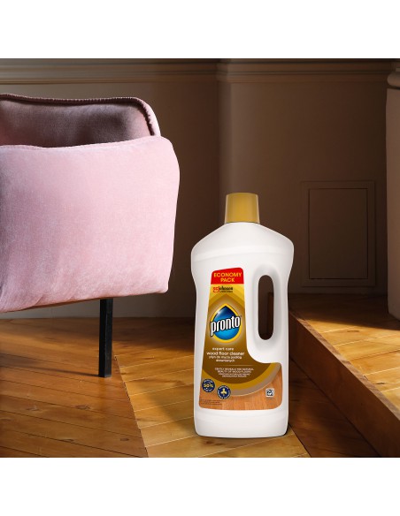 Płyn do mycia podłóg drewnianych Pronto Expert Care 1L 4000290001011 3