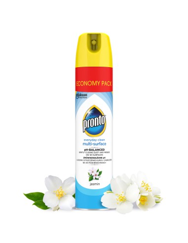 Jaśminowy spray do czyszczenia powierzchni Pronto Everyday Clean 300ml - Utrzymanie czystości