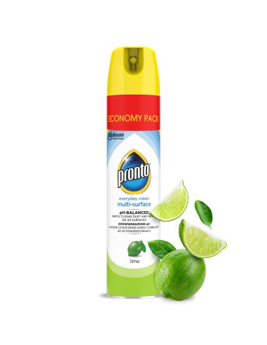 Limonkowy spray do czyszczenia powierzchni Pronto Everyday Clean 300ml - Utrzymanie czystości