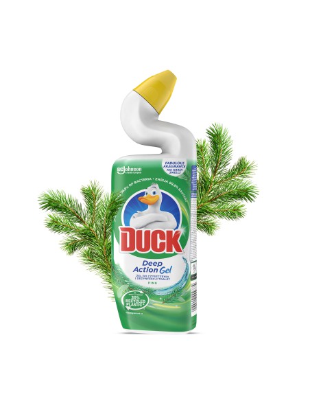 Żel do czyszczenia toalet Duck Deep Action Gel Pine 750ml 5000204009774