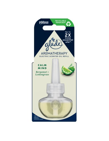 Zapas do odświeżacza powietrza Glade Aromatherapy Electric scented oil zapach Calm Mind 20ml - Supermarket