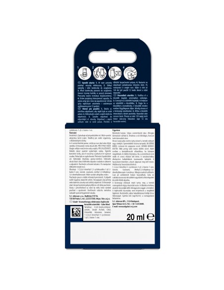 Zapas do odświeżacza powietrza Glade Aromatherapy Electric scented oil zapach Calm Mind 20ml 5000204348446 2