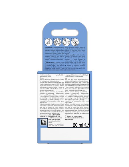 Wkład do elektrycznego odświeżacza powietrza Glade Pure Clean Linen 20ml - Odświeżacze elektryczne Wkład do elektrycznego odświeżacza powietrza Glade Pure Clean Linen 20ml 5000204348491 2