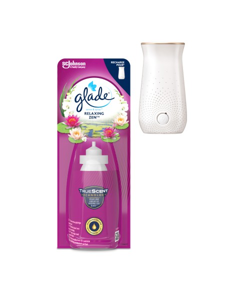 Kwiatowy wkład do automatycznego odświeżacza powietrza Glade Sense & Spray Relaxing Zen 5000204539523 3