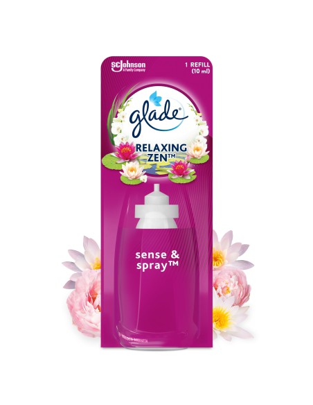 Kwiatowy wkład do automatycznego odświeżacza powietrza Glade Sense & Spray Relaxing Zen 5000204539523 4