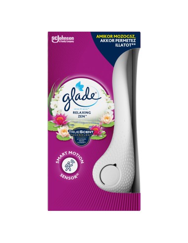 Automatyczny odświeżacz powietrza Glade Sense & Spray + wkład Relaxing Zen 5000204075618