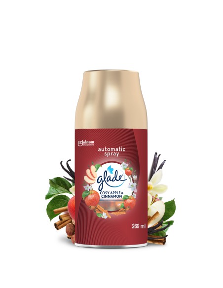 Wkład do odświeżacza powietrza Glade Automatic Spray Cosy Apple & Cinnamon 269ml 5000204287738