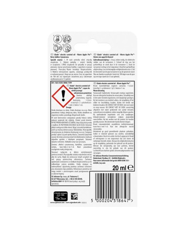 Wkład do elektrycznego odświeżacza powietrza Warm Apple Pie 20ml 5000204318647 2