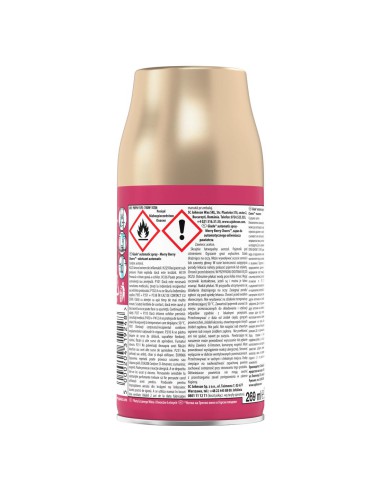 Wkład do odświeżacza powietrza Glade Automatic Spray Merry Berry Cheers 269ml 5000204319248 2