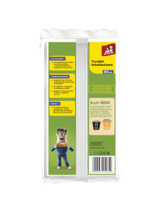 Papierowe torebki śniadaniowe wodoodporne 40szt Jan Niezbędny 5900536252629 2