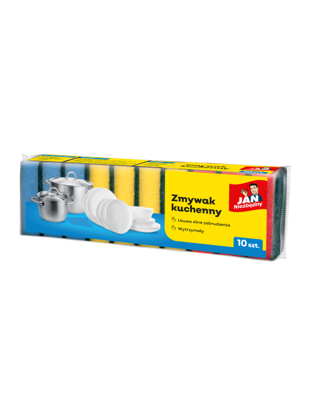 Zmywak do szorowania 10szt Jan Niezbędny 5900536230399