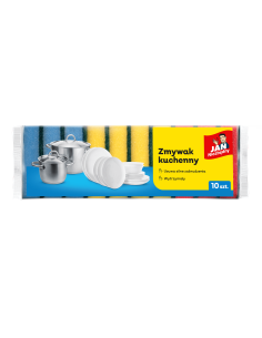 Zmywak  z warstwą do szorowania 50szt Jan Niezbędny 5900536230399 2