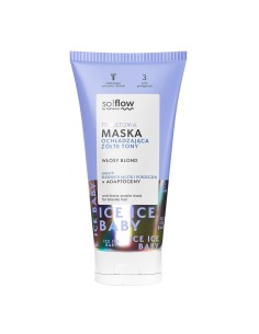Maska do włosów ochładzające żółte tonu so!flow 200ml 5907618137744
