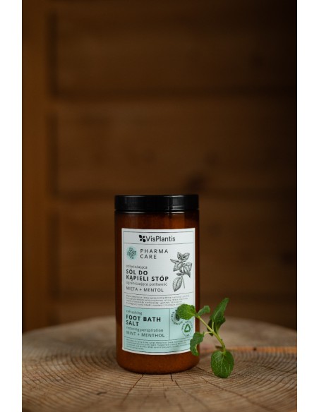 Odświeżająca sól do stóp ograniczająca potliwość Pharma Care 560g 5907618137874 2