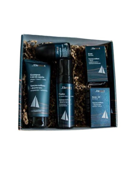 Prezentowy zestaw kosmetyków dla mężczyzn Elements w ozdobnym pudełku 5907618137256