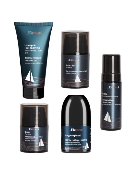 Prezentowy zestaw kosmetyków dla mężczyzn Elements w ozdobnym pudełku 5907618137256 10
