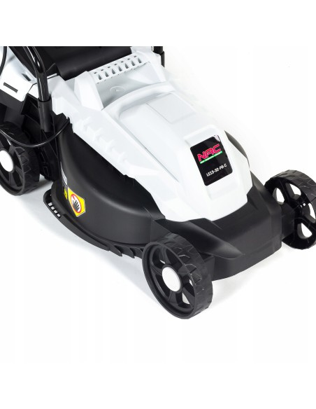 KOSIARKA ELEKTRYCZNA NAC LE13-32-PB-C 1300W 32CM KOSZ 30 LITRÓW - Kosiarki elektryczne KOSIARKA ELEKTRYCZNA NAC LE13-32-PB-C 1300W 32CM KOSZ 30 LITRÓW 5900607534197 7