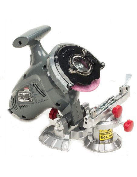 Praktyczna ostrzałka elektryczna do łańcuchów z imadłem obrotowym NAC SHE250-F 5902067856130