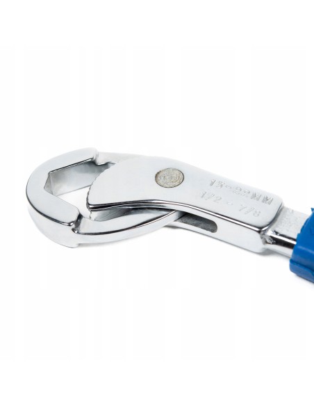 Uniwersalny klucz płaski oczkowy 2w1 NAC SP-M-PROFI, rozm. 8 do 22 mm 5902490787681 3