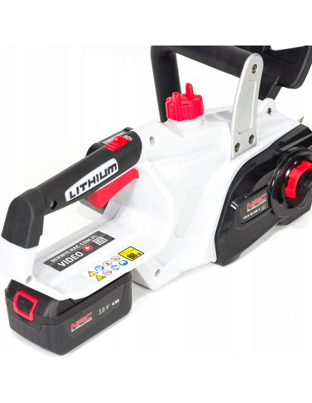 Lekka piła łańcuchowa akumulatorowa NAC CB18E-30-B40-S 18V, 30 cm 12" + akumulator z ładowarką 5900607535736 9