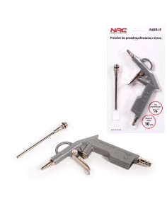 Pistolet pneumatyczny do kompresora do przedmuchiwania NAC NAIR-IF, dysza 10 cm 5902490787537