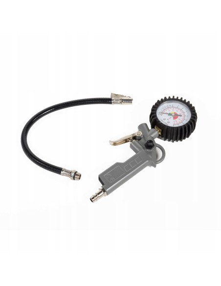 Solidny pistolet do pompowania kół z manometrem NAC NAIR-GP, dł. 34 cm 1/4 0-12 bar 5902490787520 3