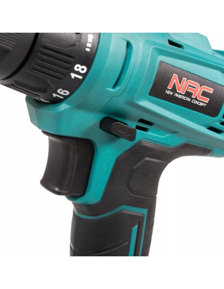 Solidna wiertarko-wkrętarka akumulatorowa NAC CDB-25-LI-20V – korpus - Wiertarki i wkrętarki Solidna wiertarko-wkrętarka akumulatorowa NAC CDB-25-LI-20V – korpus 5902490787469 6