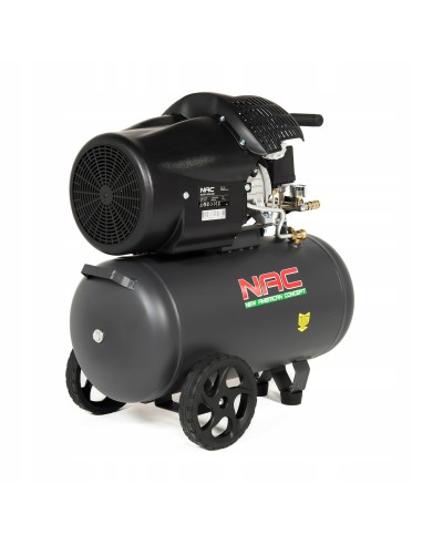 Dwutłokowy kompresor olejowy NAC OL-V2-L-50-2.2-IN, 50 L 1500 W 392l/min. 5902490787735 3