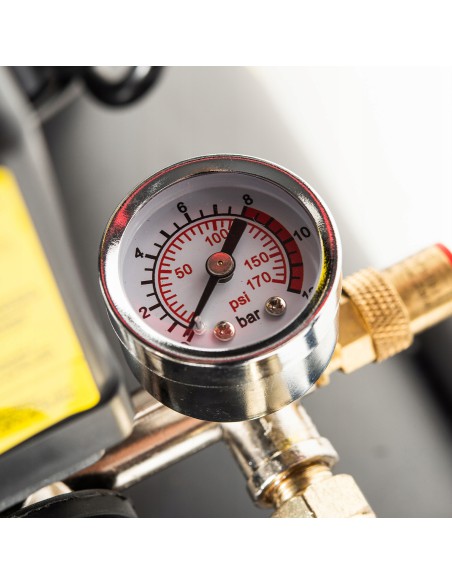 Dwutłokowy kompresor olejowy NAC OL-V2-L-50-2.2-IN, 50 L 1500 W 392l/min. 5902490787735 7