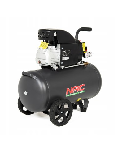 Wydajny kompresor olejowy NAC OL-L-50-1.5-IN, 1500 W - 196 l/min 5902490787759 3